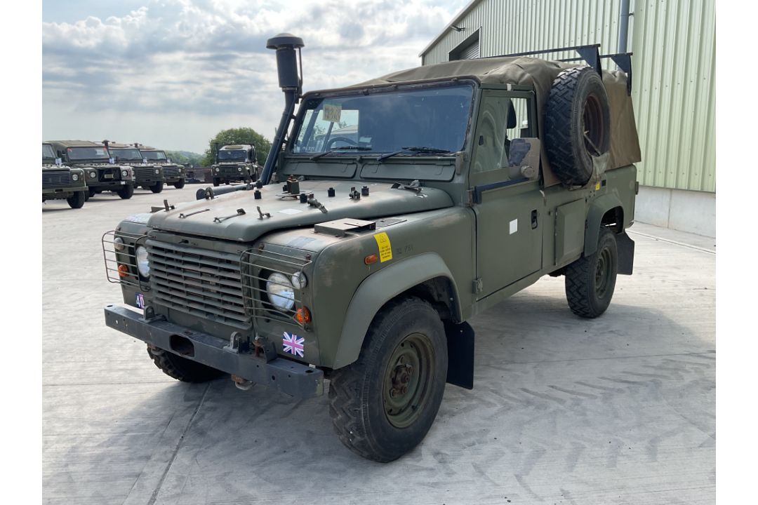 Rare Land Rover RHD 110 TUM Wolf Soft Top Winter/Water, Direct from UK MOD - Image 33 of 35