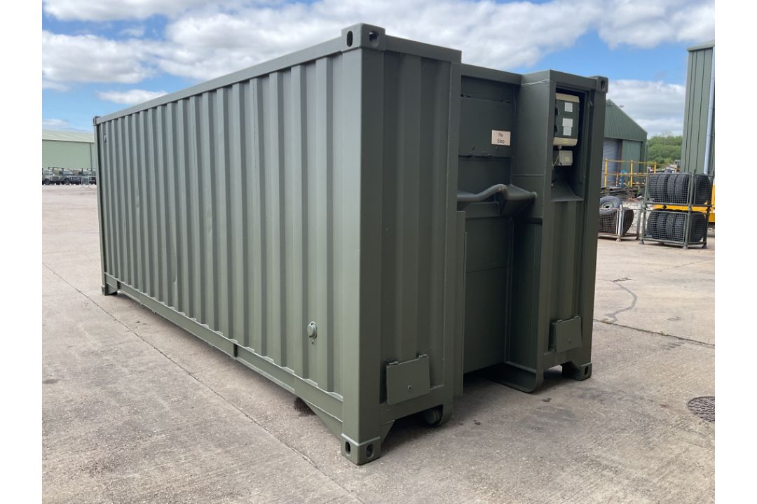 20ft x 8ft Demountable Drops/Hook Loader Ablution Container c/w Twist Locks, from UK MOD - Image 19 of 25