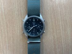 Rare Seiko Gen 1 Pilots Chrono RAF Harrier Force Issue, Sn° 8787, Date 1989, from MOD
