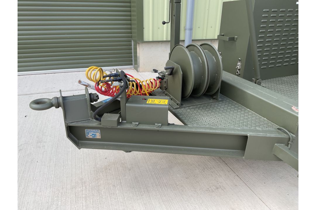 Ex Reserve MSI Defence Systems Mobile Antenna Mast on R.M. 4 Wheel 5500 Trailer - Image 10 of 31