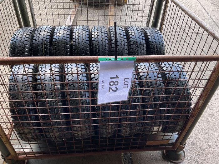 Q15x New Unissued 6.00-9 Deestone Tubeless Tyres, from MOD