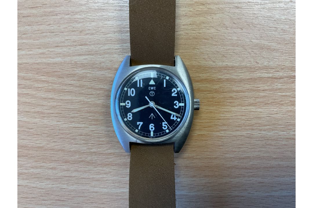 Unissued CWC Wind Up W10 British Army Service Watch, Sn° 1714, Date 1980, from MOD - Image 1 of 4