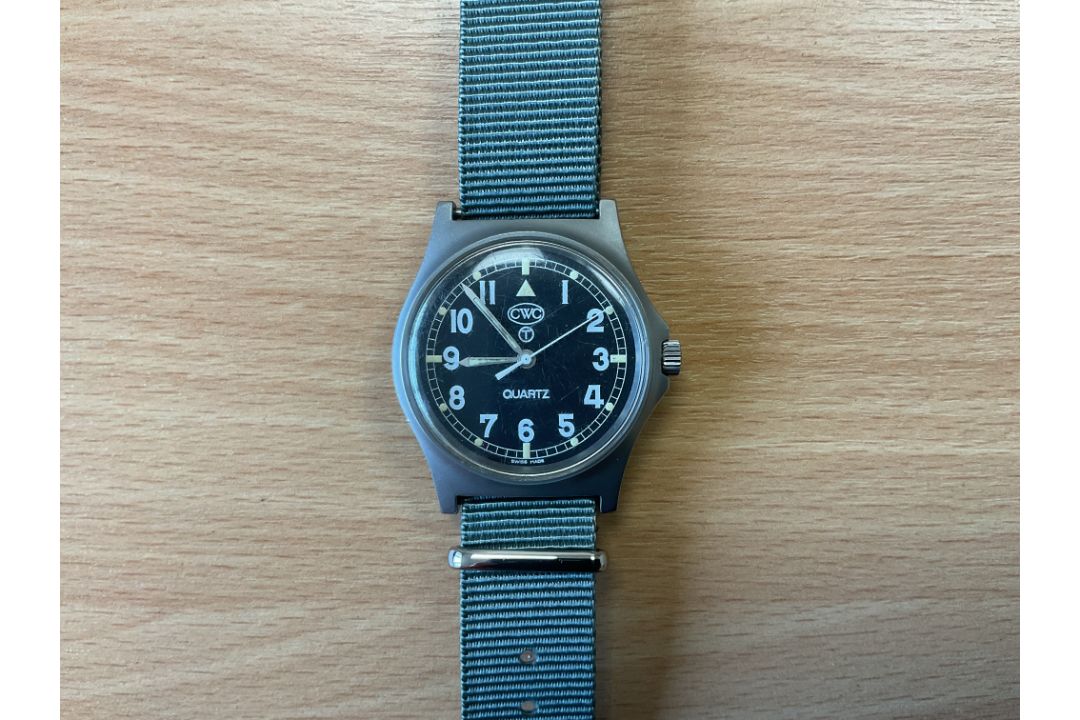 CWC W10 British Army Service Watch, Sn° 4494, Date 1997, from MOD - Image 1 of 4