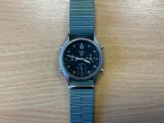 Seiko Gen 1 Pilots Chrono RAF Harrier Force Issue, Sn° 3980, Date 1986, from MOD