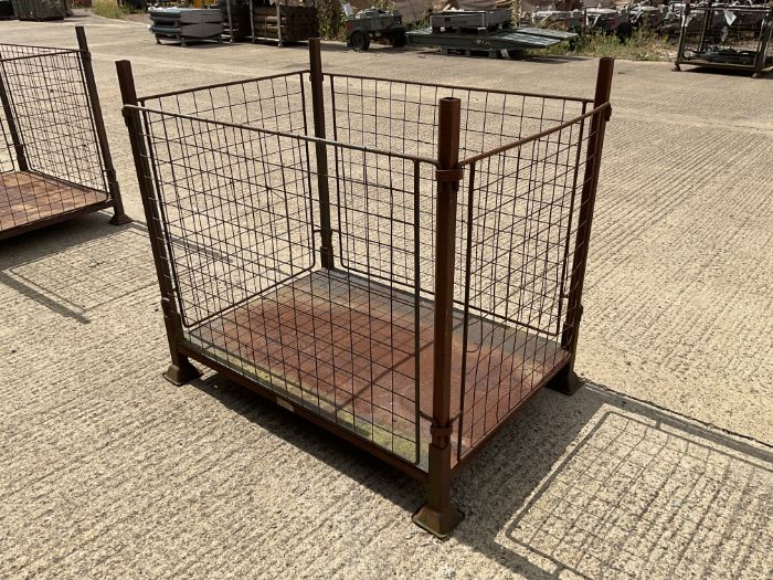 MOD Steel Stacking Stillage W/ Removable Posts & Sides