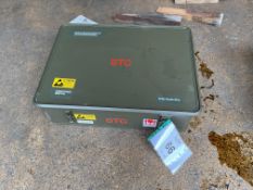Unissued STC Aluminium Water Proof Stackable Transit Case, from MOD