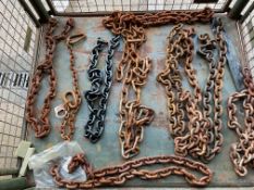 10x Heavy Duty Lifting Chains / Recovery Chains, from MOD
