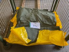 2x New Unissued Leyland DAF / Bedford etc Vehicle / Canvas Sheets, from MOD in Original Packing