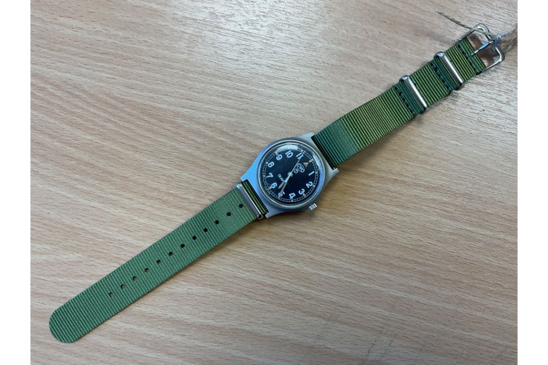 Rare CWC W10 British Army Service Watch, Nato Marks, Date 1991, Gulf War 1 Issue, from MOD - Image 2 of 4