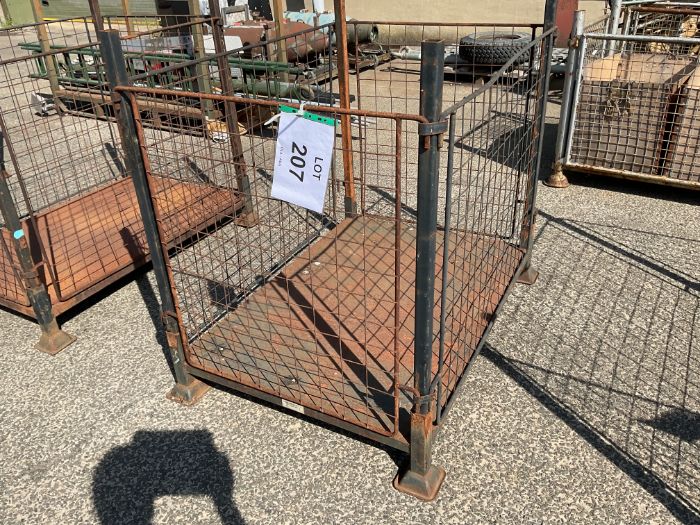 MOD Steel Stacking Stillage W/ Removable Posts & Sides