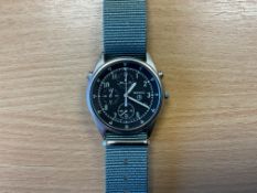 Seiko Gen 2 Pilots Chrono RAF Issue, Date Adjust, Sn° 1382, Date 1994, from MOD