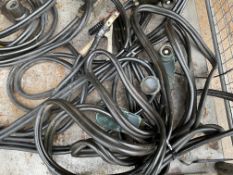 4x Xtra Heavy Duty Nato Jump Start Leads (Land Rover Wolf FV's etc), from MOD