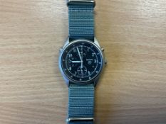 Rare Seiko Gen 2 Pilots Chrono RAF Tornado Force Issue, Sn° 1281, Date 1993, from MOD