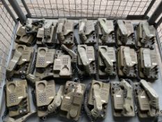1 x Stillage 20x Racal RA2000 PTC Field Phones, from MOD