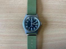 Nice CWC 0552 Royal Marines / Navy Service Watch, Date 1989, from MOD