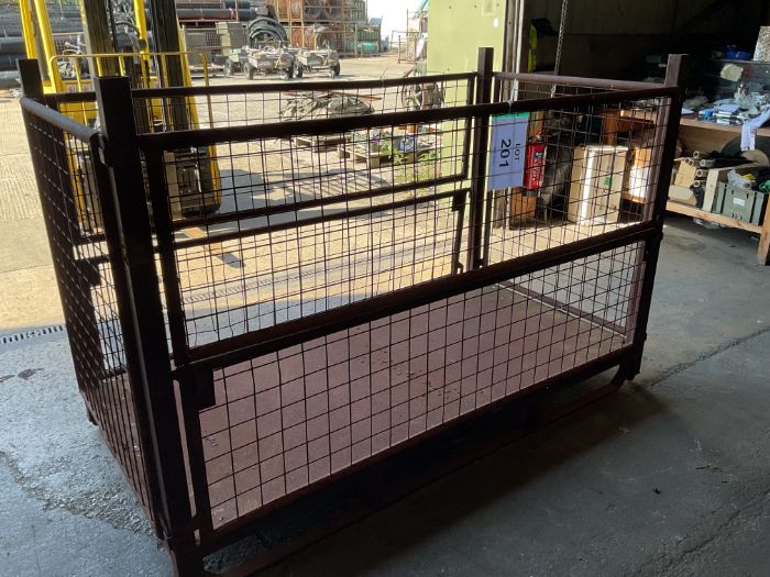 Heavy Duty MOD Stacking Stillage with Double Drop Sides, from MOD