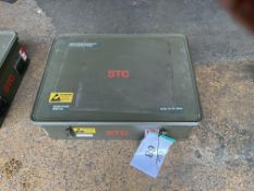 Unissued STC Aluminium Water Proof Stackable Transit Case, from MOD