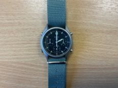 V Nice Seiko Gen 1 Pilots Chrono RAF Harrier Force Issue, Sn° 8856, Date 1989, from MOD
