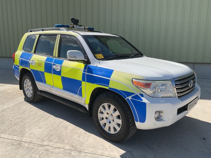 Toyota Land Cruiser V8 D-4D Auto Estate Armoured Vehicle, Direct from UK MOD