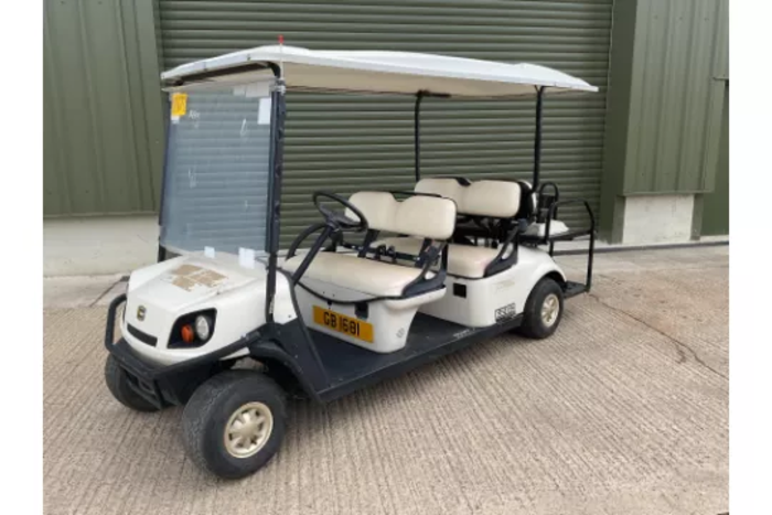 Ezgo Cushman Shuttle 6 Seat Electric Buggy with front screen Etc.