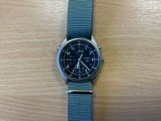 Seiko Gen 2 Pilots Chrono Date Adjust RAF Issue, Sn° 0472, Date 1996, from MOD