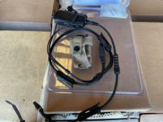 225 New Unissued Frontier 1000 Communication PRR Headsets, Original Packing, from MOD Reserve Stock