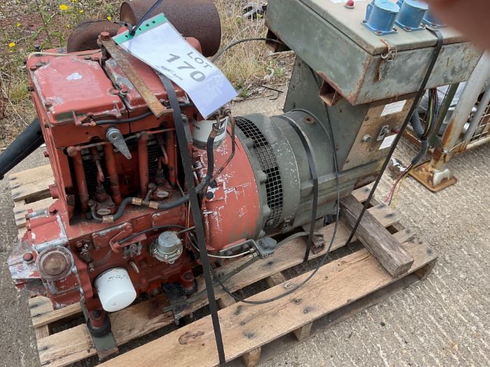 Lister 6 KVA Single Phase 240V Diesel Generator, from MOD