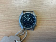 Seiko Gen 1 Pilots Chrono RAF Issue, Nato Marks, Sn° 3573, Date 1986, from MOD