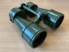 Very Nice British Army Bino's N°5 MK3 Mag x7 with Graticules, from MOD
