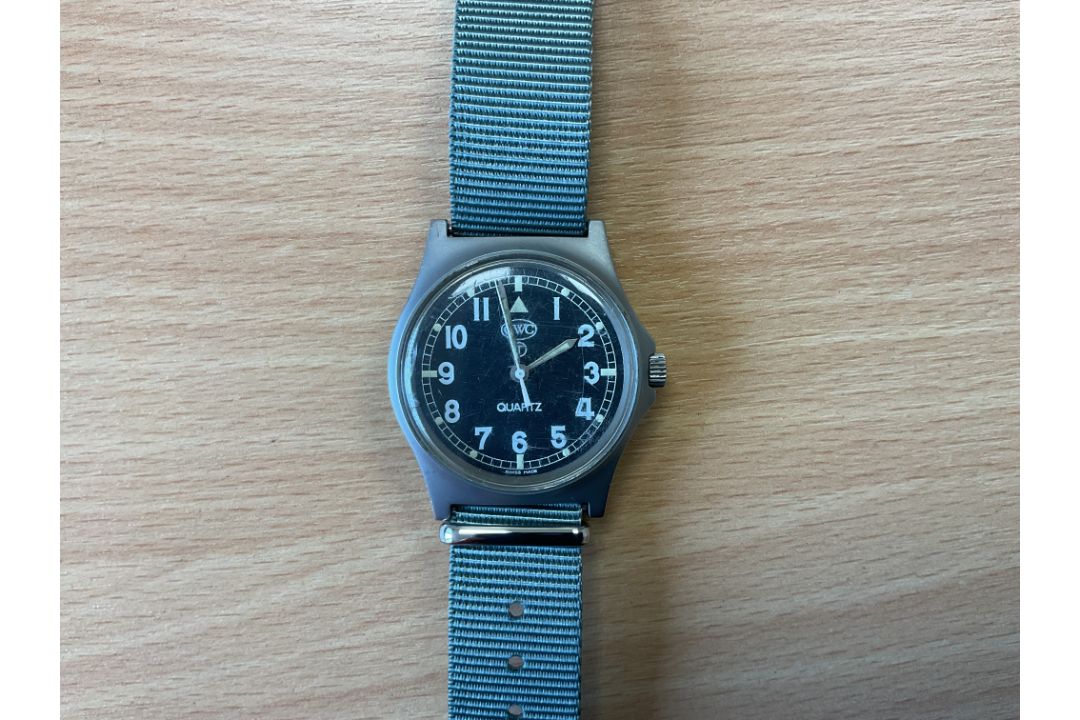 CWC W10 British Army Service Watch, Sn° 7261, Date 1998, from MOD - Image 1 of 4