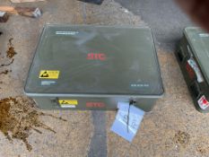 Unissued STC Aluminium Water Proof Stackable Transit Case, from MOD