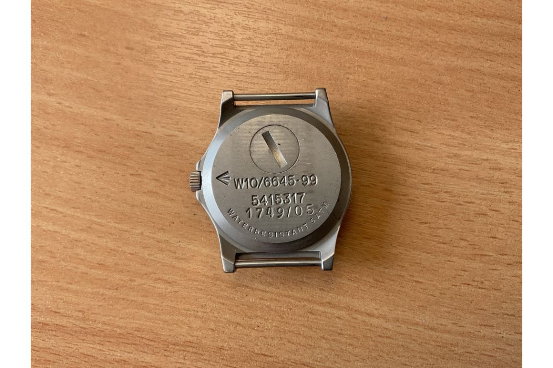 CWC W10 British Army Service Watch, Sn° 1749, Date 2005, Water Resistant to 5 ATM, from MOD - Image 3 of 4