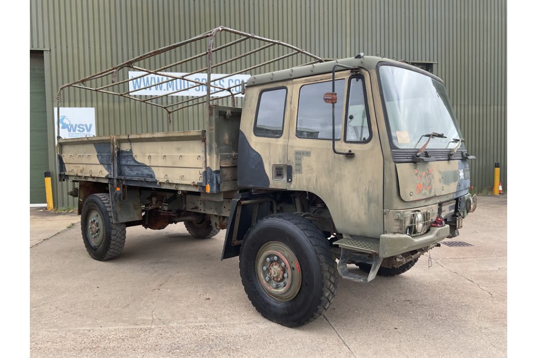 Leyland DAF 4x4 Truck Cargo Platform 4 Tonne RHD, Direct from UK MOD - Image 1 of 33