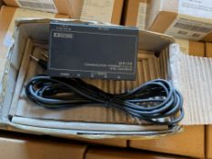 1x Triwall Box 250x New Unissued Icom CT-17 Communication Interface Units c/w Cables, from MOD