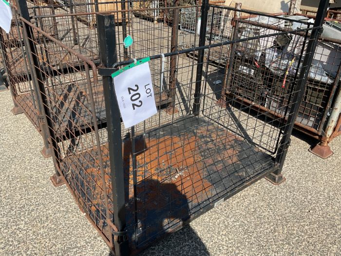 MOD Steel Stacking Stillage W/ Removable Posts & Sides