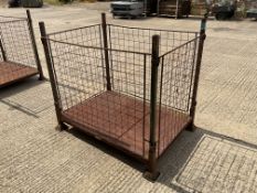 MOD Steel Stacking Stillage W/ Removable Posts & Sides