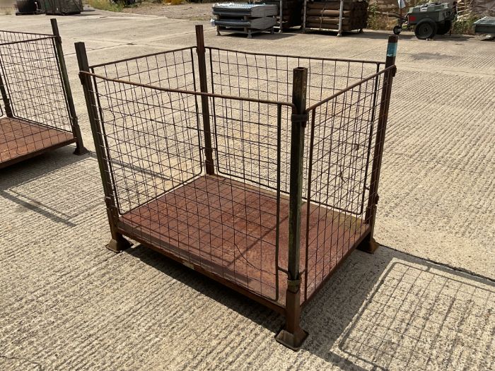 MOD Steel Stacking Stillage W/ Removable Posts & Sides
