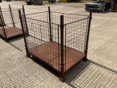 MOD Steel Stacking Stillage W/ Removable Posts & Sides
