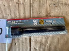 New Unissued MAGLITE Hi Power Torch, from MOD