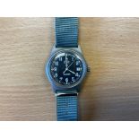V Rare CWC 0555 Royal Marines / Navy Service Watch, with Date Adjust, Sn° 066, Date 1994, from MOD