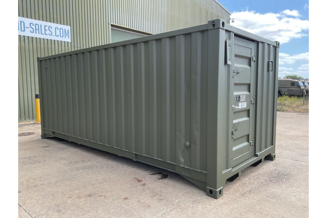 20ft x 8ft Demountable Drops/Hook Loader Ablution Container c/w Twist Locks, from UK MOD - Image 26 of 27