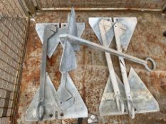 5x Unissued Winching Ground Anchors, from MOD