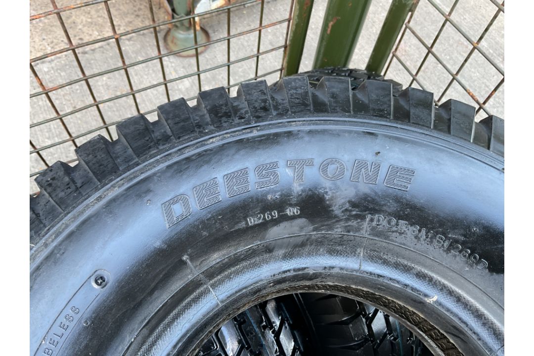 Q10x New Unissued 6.00-9 Deestone Tubeless Tyres, from MOD - Image 2 of 4
