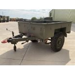 Sankey 3/4 ton Wide-track Trailer with Drop Tailgate