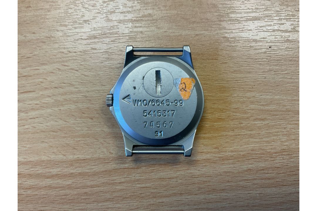 Rare CWC W10 British Army Service Watch, Nato Marks, Date 1991, Gulf War 1 Issue, from MOD - Image 3 of 4