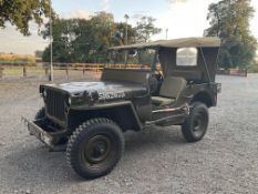 Willys 201 Jeep, UK Registered, Low Mileage in Amazing Condition