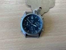 Seiko Gen 1 Pilots Chrono, Date 1988, No Glass, from MOD