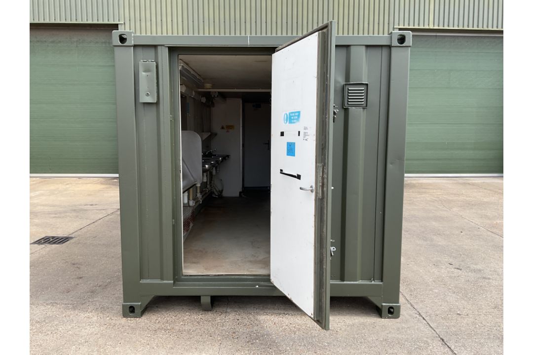20ft x 8ft Demountable Drops/Hook Loader Ablution Container c/w Twist Locks, from UK MOD - Image 6 of 27