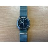 Seiko Gen 1 Pilots Chrono RAF Harrier Force Issue, Nato Marks, Sn° 2464, Date 1984, from MOD