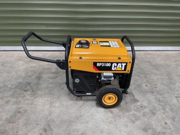 New & Unissued Caterpillar RP3100 Industrial Petrol Generator Set 240/110 V 3.8 KVA, from Govt Dept